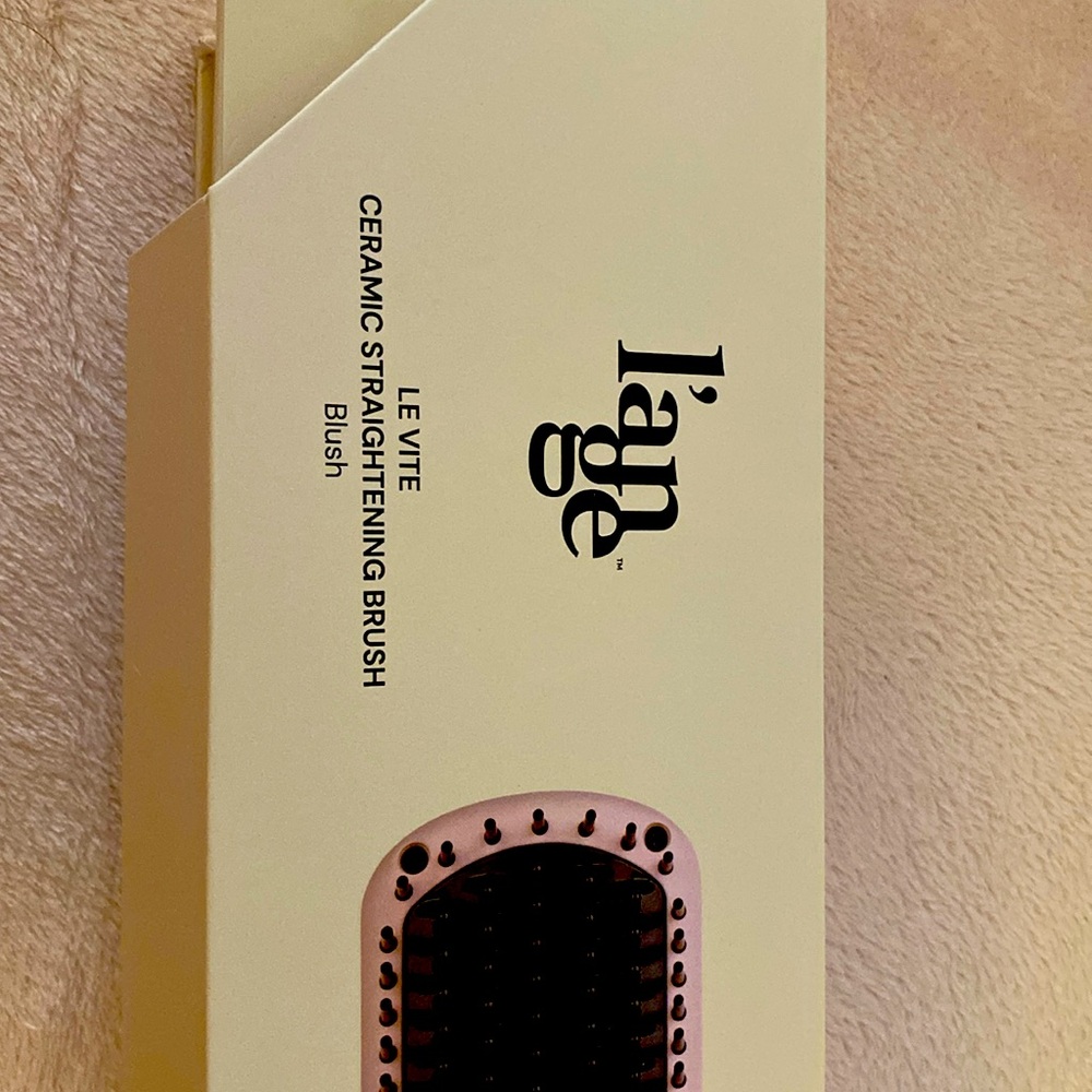 l’ange Le Vite Ceramic Straightener Brush